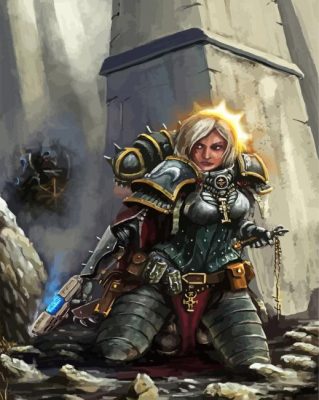 Adepta Sororitas Paint By Numbers