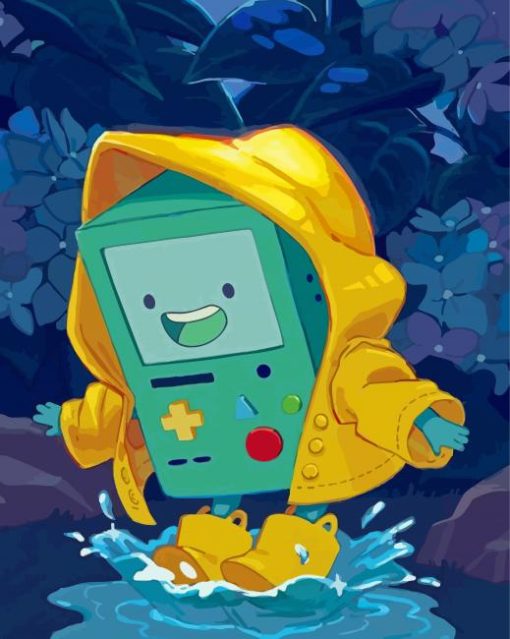 Adventure Time BMO Paint By Numbers