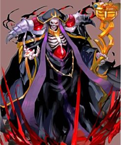 Ainz Ooal Gown Paint By Numbers