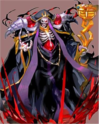 Ainz Ooal Gown Paint By Numbers