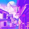 Anime Streets Paint By Numbers