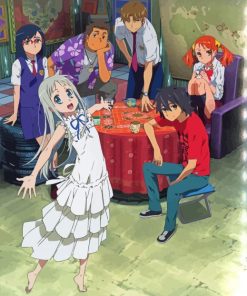 Anohana Characters Paint By Numbers