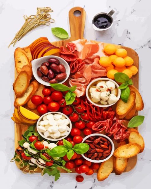 Antipasto Paint By Numbers