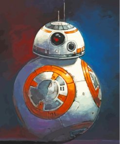 BB 8 Paint By Numbers