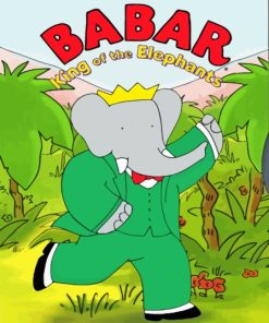 Babar King Of The Elephants Paint By Numbers
