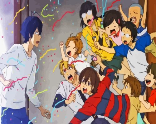 Barakamon Anime Paint By Numbers