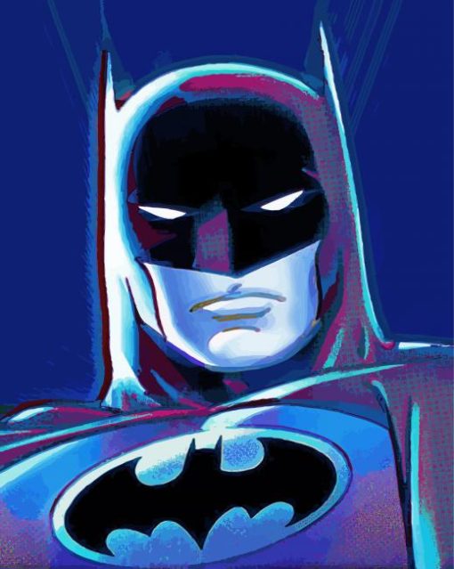 Batman Pop Art Paint By Numbers