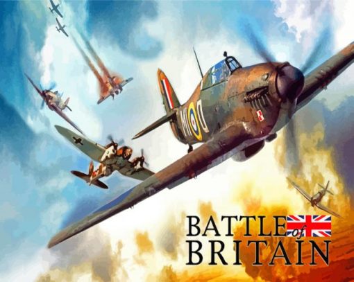 Battle Of Britain Paint By Numbers