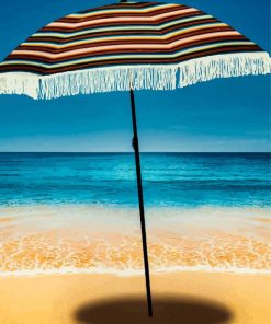 Beach Umbrella Paint By Numbers