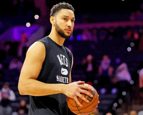 Ben Simmons Paint By Numbers