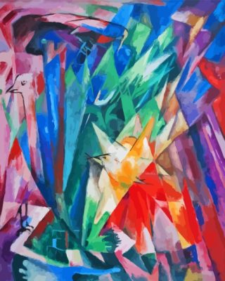 Birds By Franz Marc Paint By Numbers