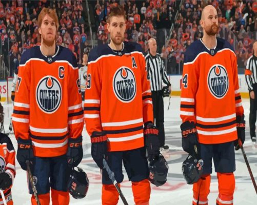 Edmonton Oilers Paint By Numbers