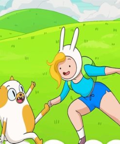 Fionna And Cake Paint By Numbers