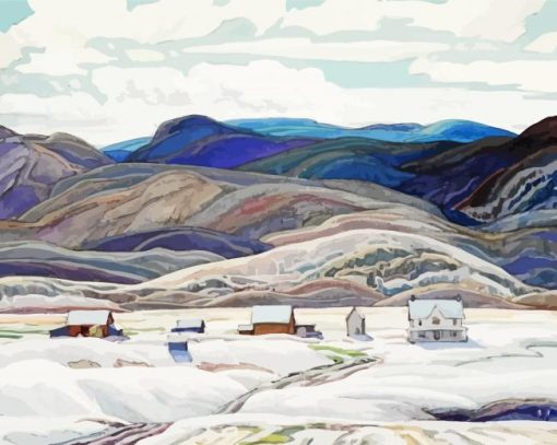 Franklin Carmichael Paint By Numbers