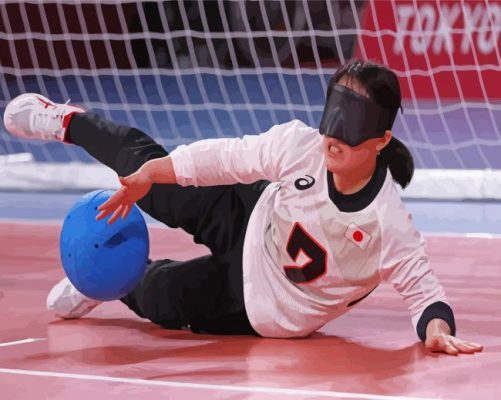 Goalball Art Paint By Numbers