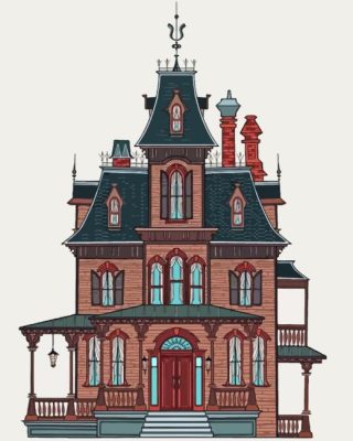 Illustration Phantom Manor Paint By Numbers