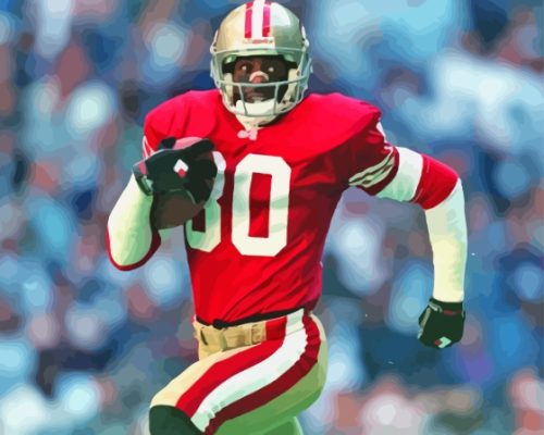 Jerry Rice Paint By Numbers