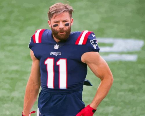 Julian Edelman Paint By Numbers