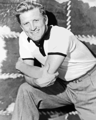 Kirk Douglas Paint By Numbers