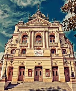 Kosice Theatre Paint By Numbers