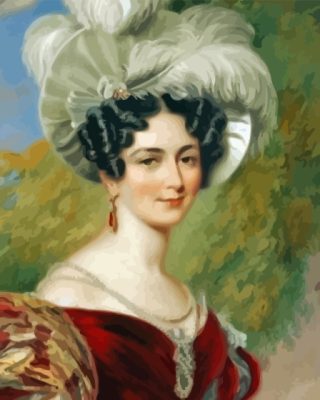 Lady Flora Hastings Paint By Numbers