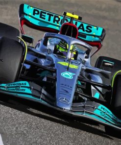 Lewis Hamilton Car Paint By Numbers
