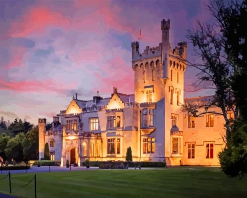 Lough Eske Castle Paint By Numbers