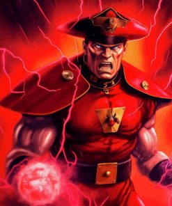 M Bison Paint By Numbers