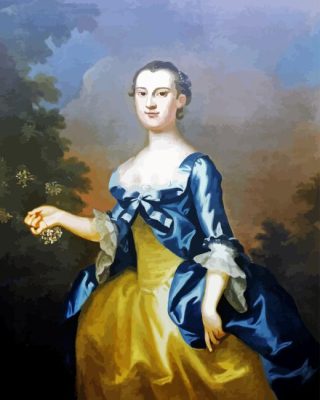 Martha Washington Paint By Numbers