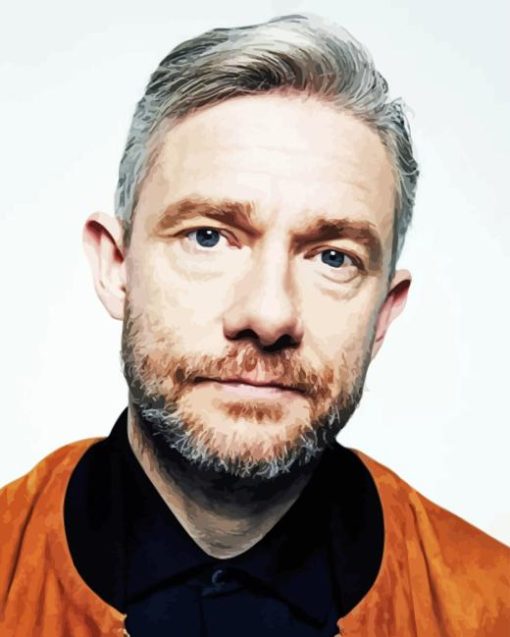 Martin Freeman Paint By Numbers