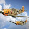 Messerschmitt Bf 109 Paint By Numbers