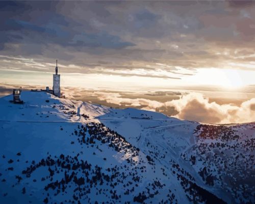 Mont Ventoux Paint By Numbers