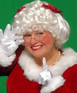 Mrs Claus Paint By Numbers