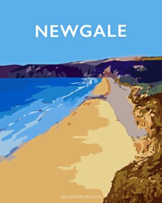 Newgale Pembrokeshire Paint By Numbers