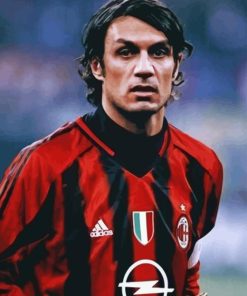 Paolo Maldini Paint By Numbers