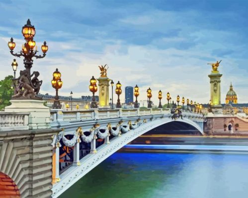 Pont Alexandre Paint By Numbers