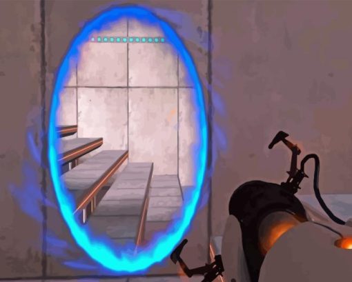 Portal Game Paint By Numbers