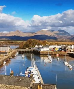 Porthmadog Paint By Numbers