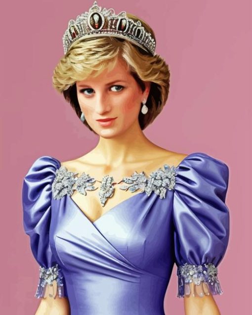 Princess Diana Paint By Numbers
