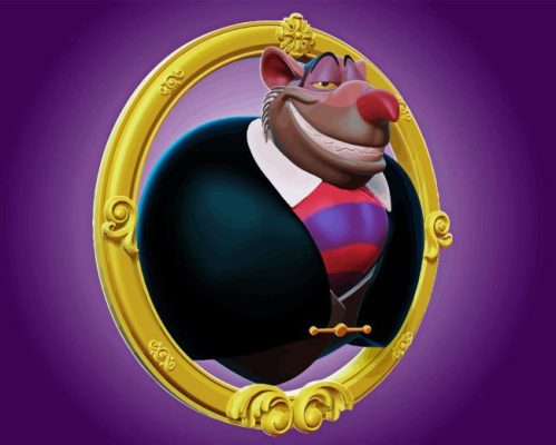 Professor Ratigan Paint By Numbers