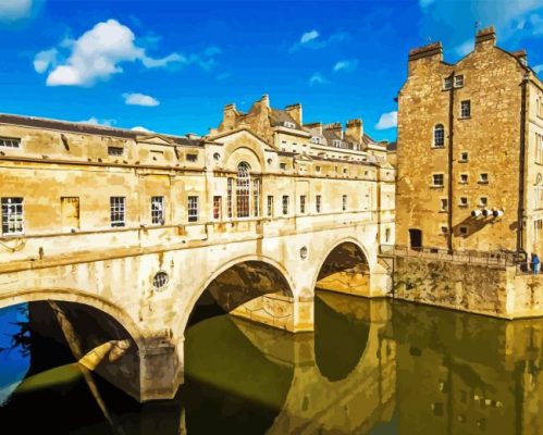 Pulteney Bridge Paint By Numbers