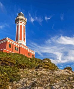 Punta Carena Lighthouse Paint By Numbers