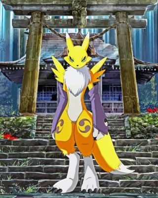 Renamon Paint By Numbers