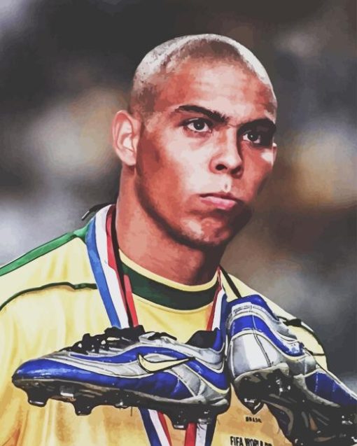 Ronaldo Nazario Paint By Numbers