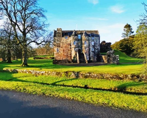 Rowallan Castle Paint By Numbers