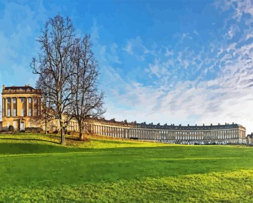 Royal Crescent Paint By Numbers