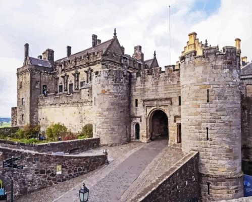 Stirling Castle Paint By Numbers