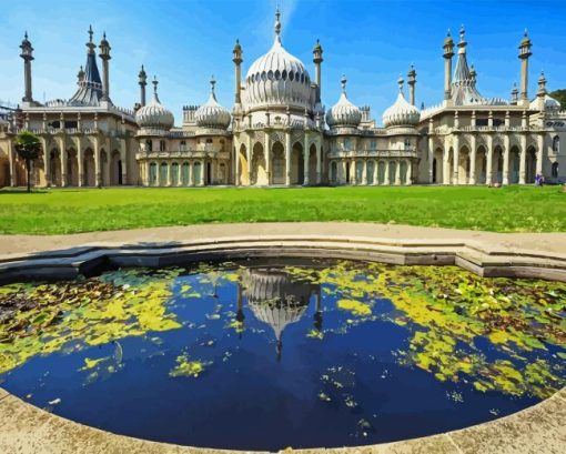 Sussex Royal Pavilion Paint By Numbers
