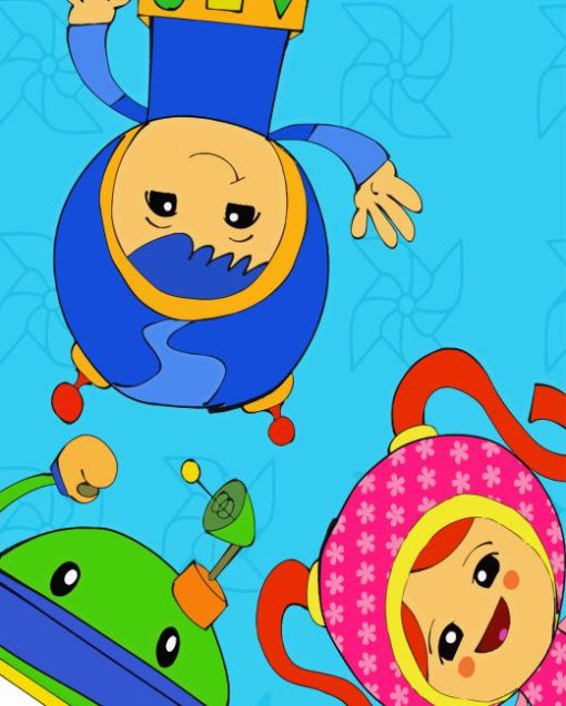 Team Umizoomi Paint By Numbers