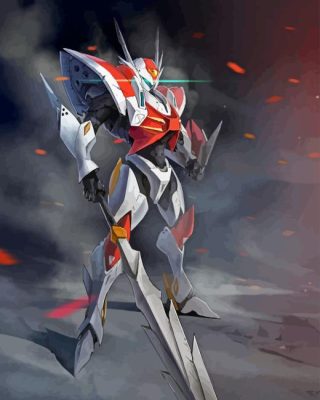 Tekkaman Paint By Numbers